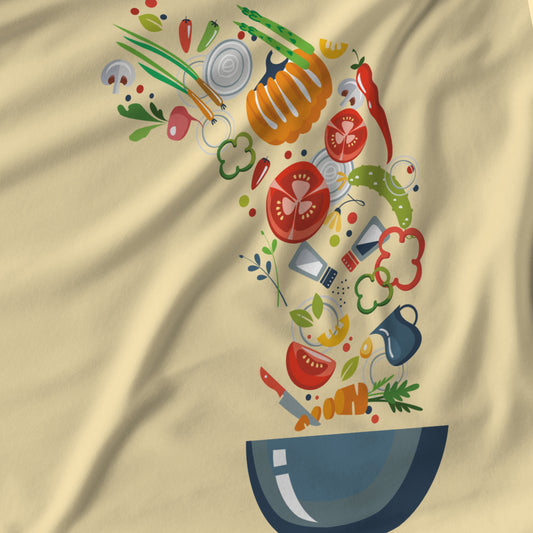 Yummy Salad Bowl T-Shirt